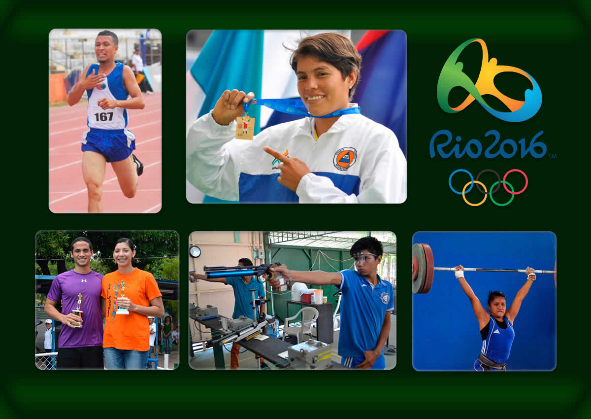 Son 6 atletas los que representarán a Nicaragua en los Juegos Olímpicos Río 2016