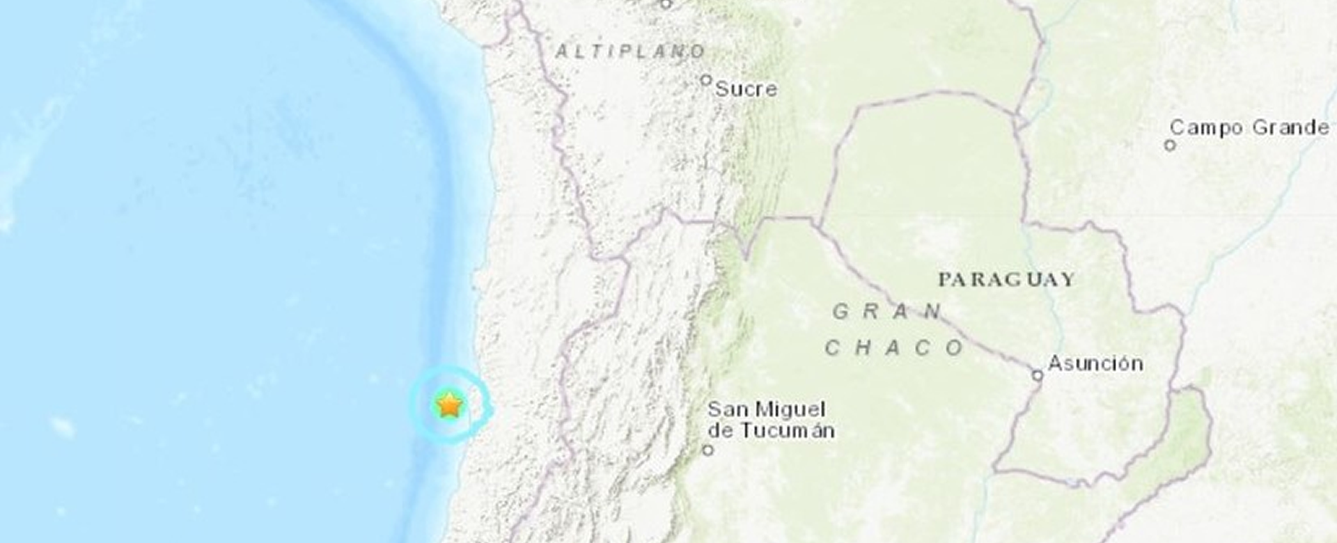 Se Registra Sismo De 5 5 En Escala De Richter Cerca De Las Costas De