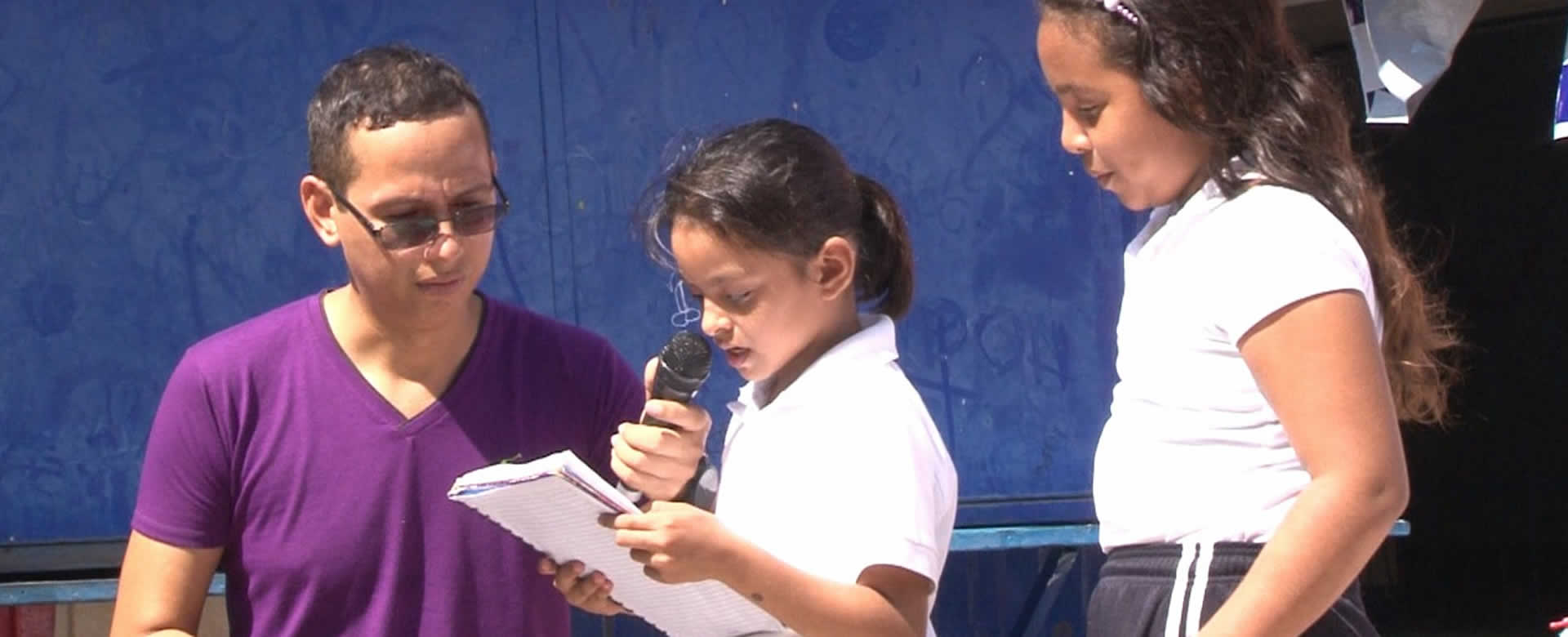 Colegio Pedro Joaquín Chamorro recita poemas a la patria