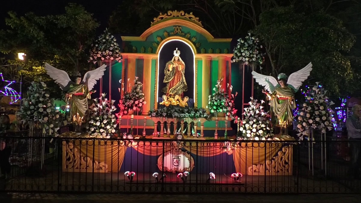 Inauguran Altares De La Virgen Mar A En Le N Viva Nicaragua Canal