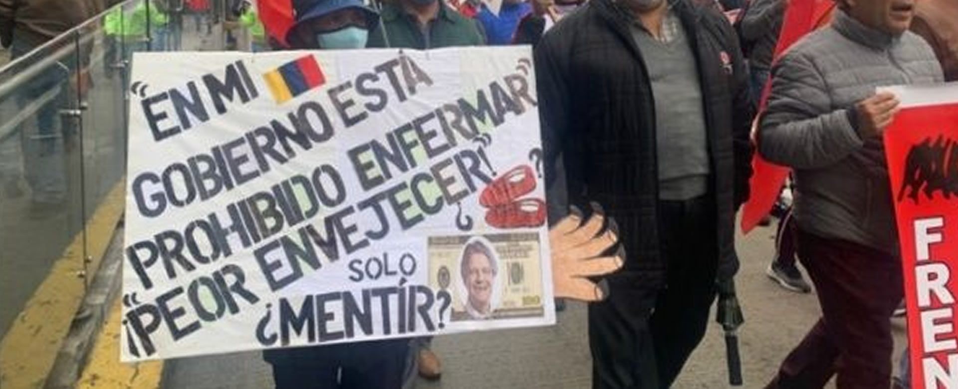 Ecuatorianos Protestan Contra Reformas A La Seguridad Social