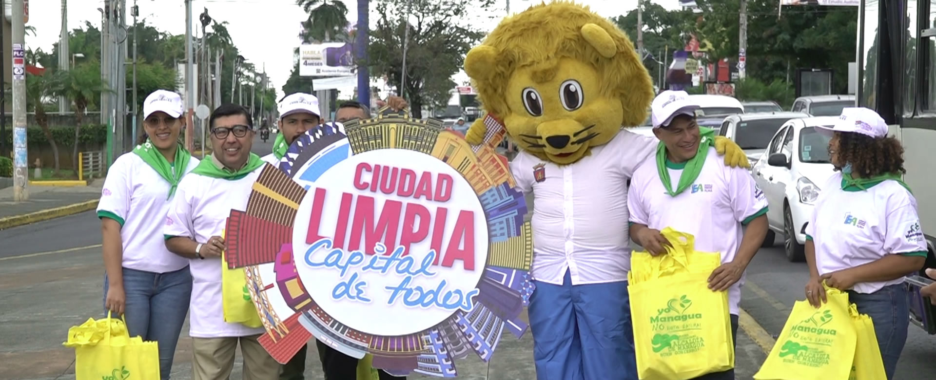 Alcaldía de Managua implementa campaña Ciudad Limpia Capital de Todos