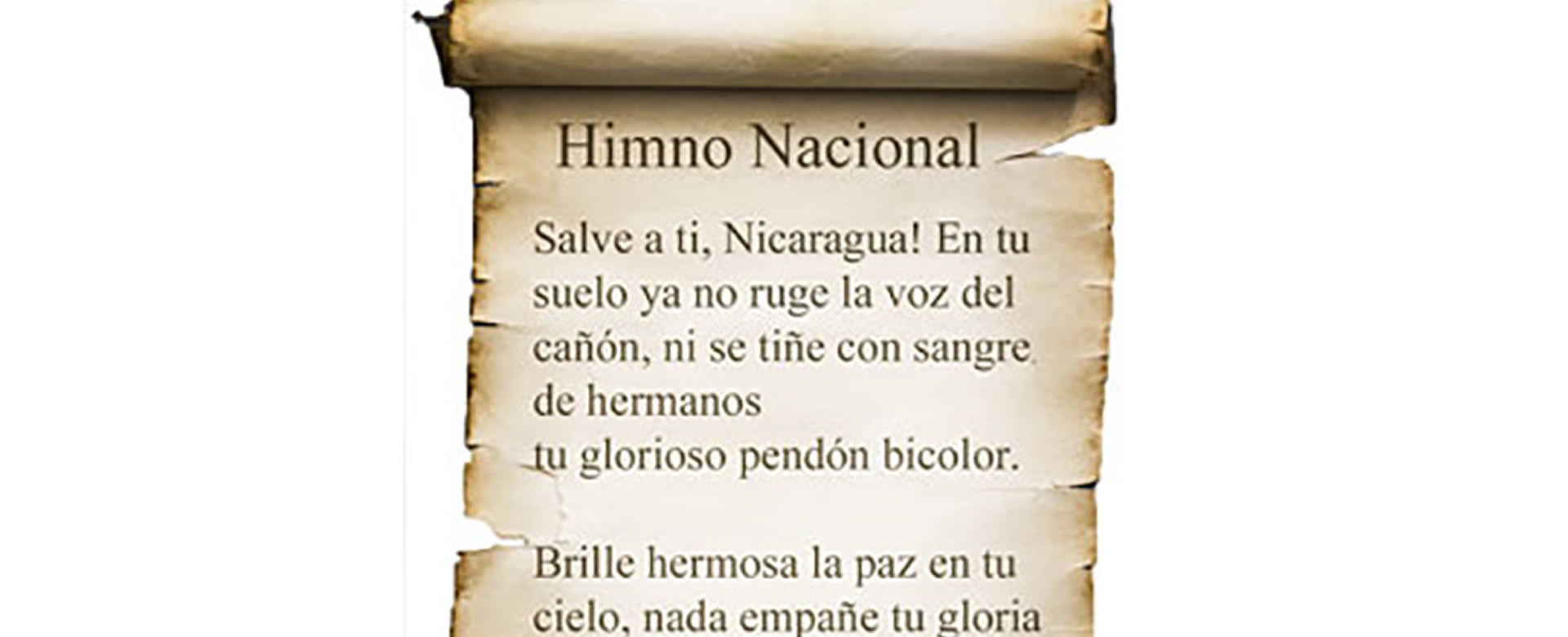 Hace A Os El Himno Nacional Salve A Ti Nicaragua Fue Cantado Por