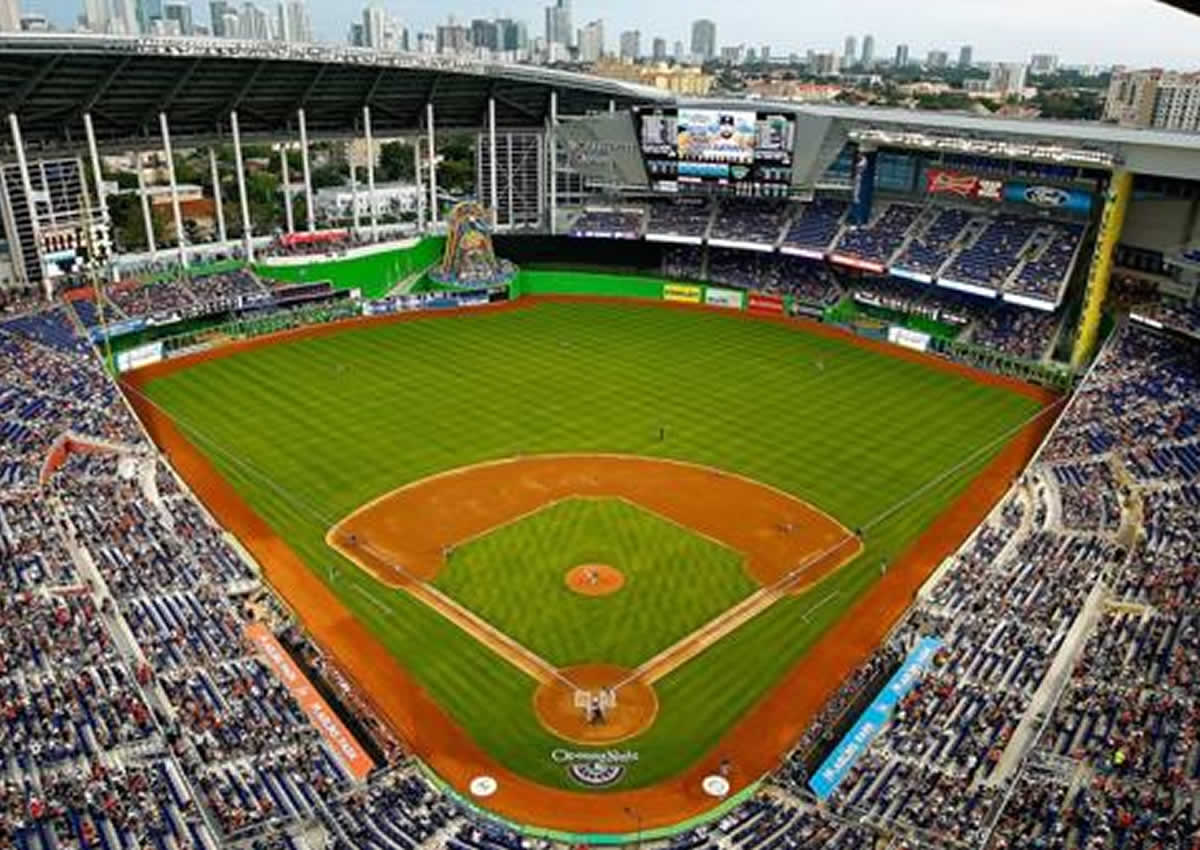 La desolada imagen del estadio de los Miami Marlins, antes de la