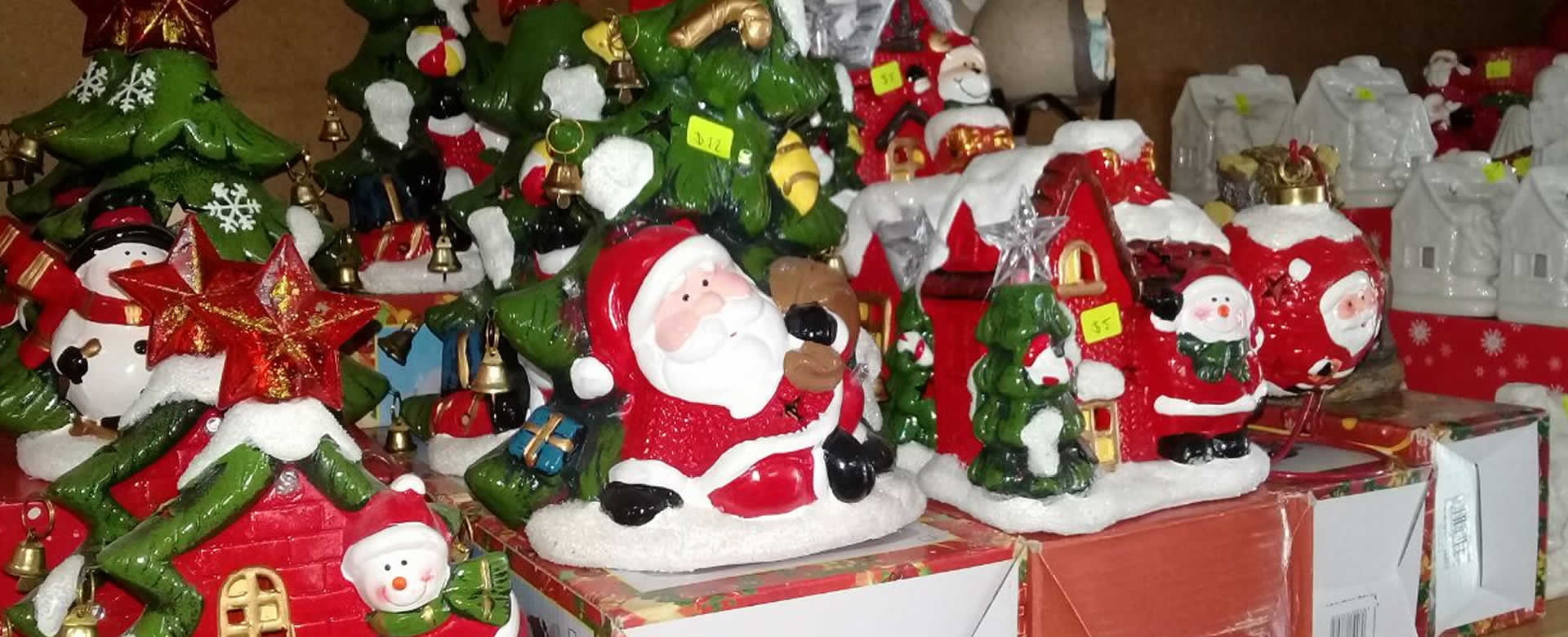 Comerciantes de Jinotega surtidos con productos navideños