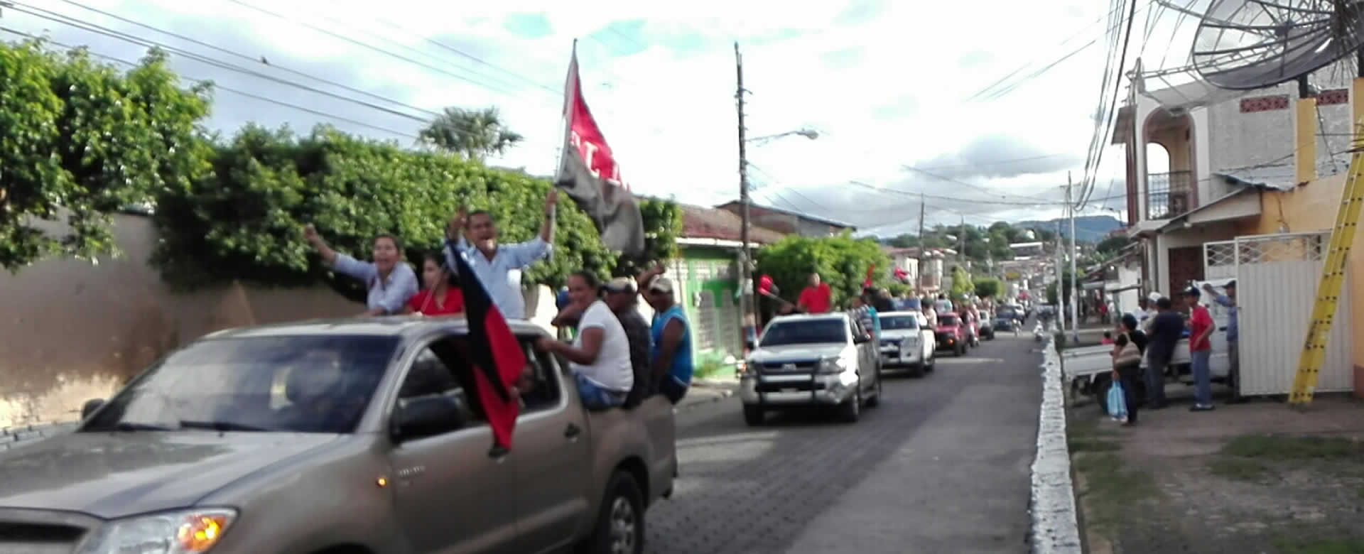 Juigalpa realiza caravana en saludo al pr ximo 19 de julio Viva