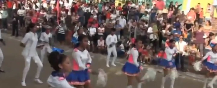 San Rafael del Sur traslada Festival de Bandas Rítmicas a la Plaza Comandante Hugo Chávez