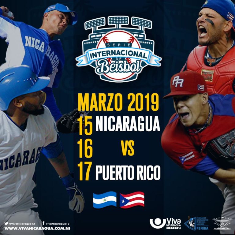 Nicaragua se enfrentará a Puerto Rico en la próxima Serie Internacional