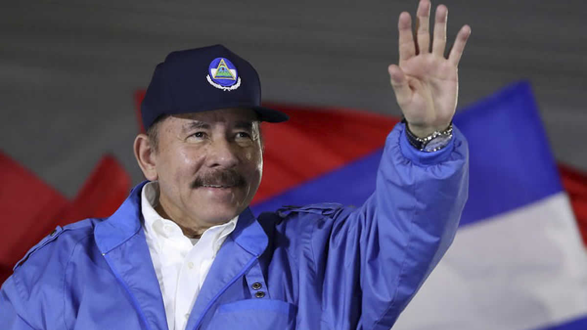 Presidente de Nicaragua Daniel Ortega12 Viva Nicaragua Canal 13