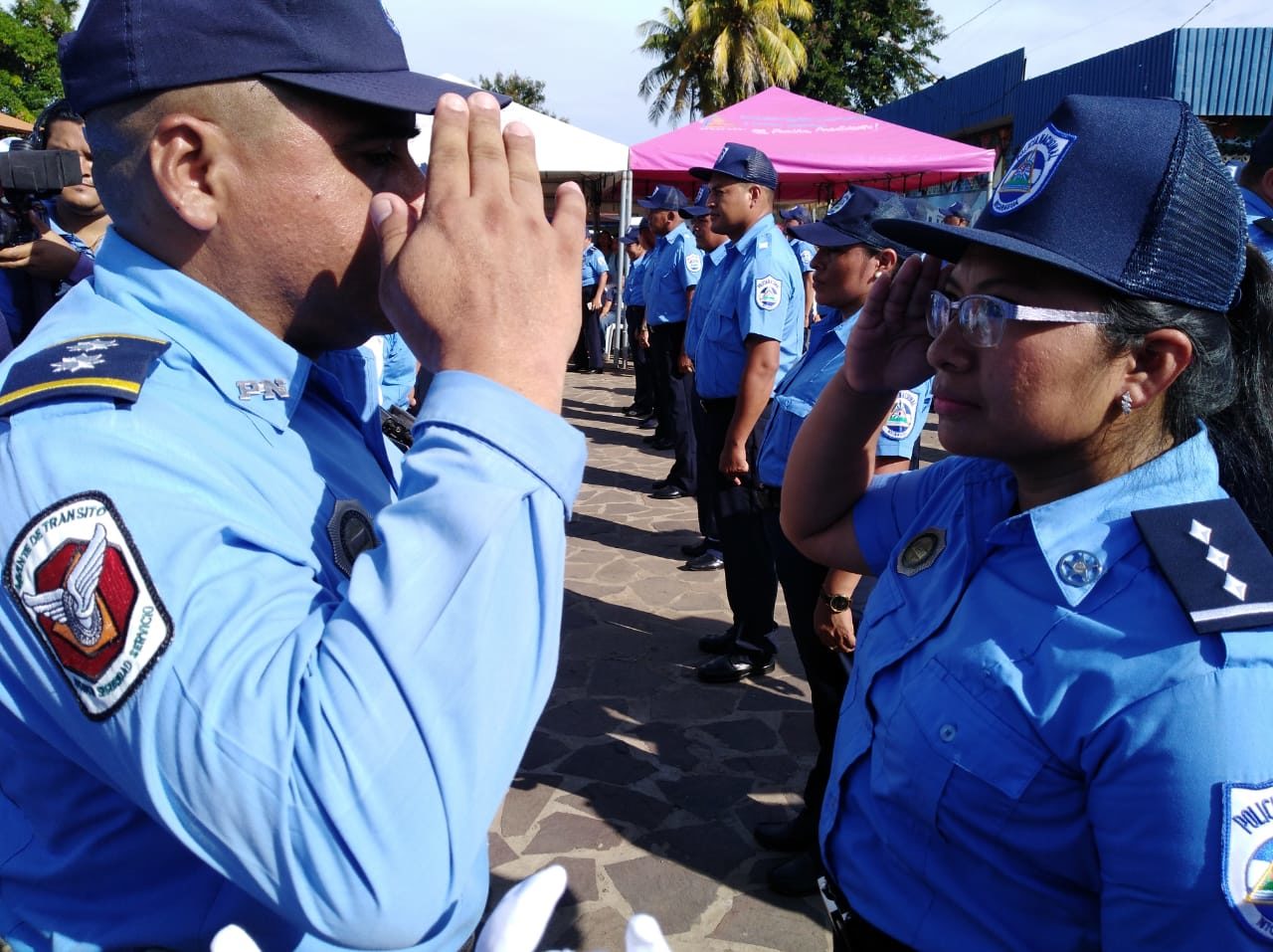 Oficiales De La Polic A Nacional De Masaya Ascienden De Grado Viva