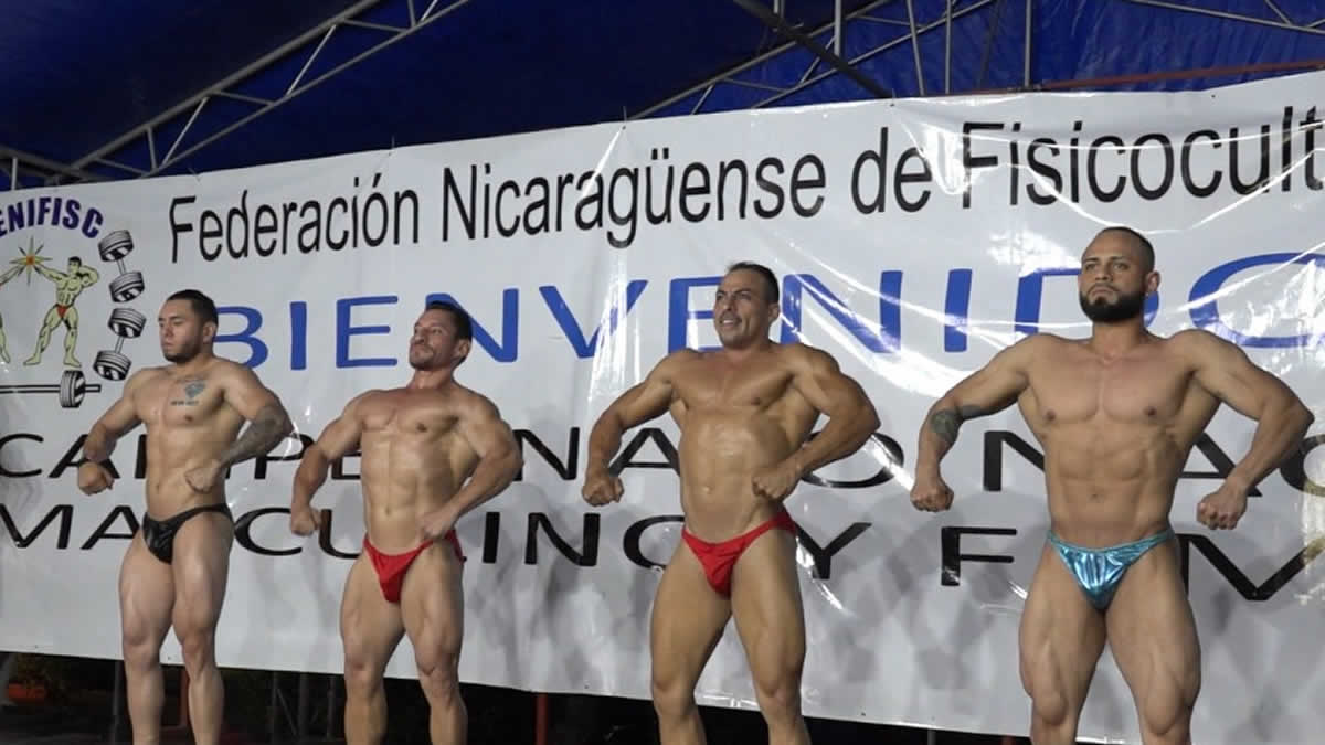 Llevan A Cabo Campeonato Nacional De Fisicoculturismo En Managua