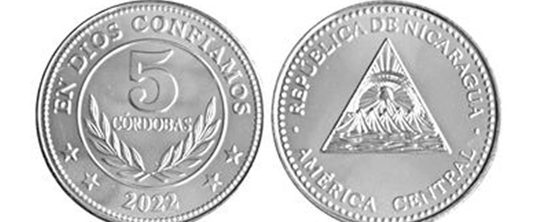 Banco Central de Nicaragua emite nuevas monedas conmemorativas de colección