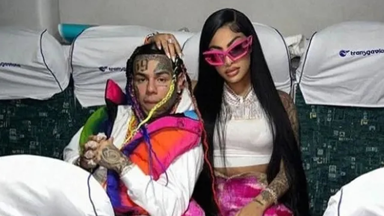 Yailin dispara rumores de boda con Tekashi por fotos vestida de blanco