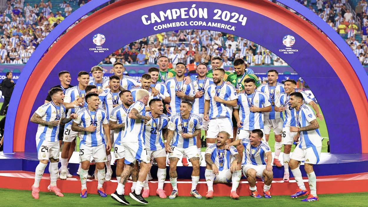 Argentina se posiciona como Bicampeón de la Copa América 2024